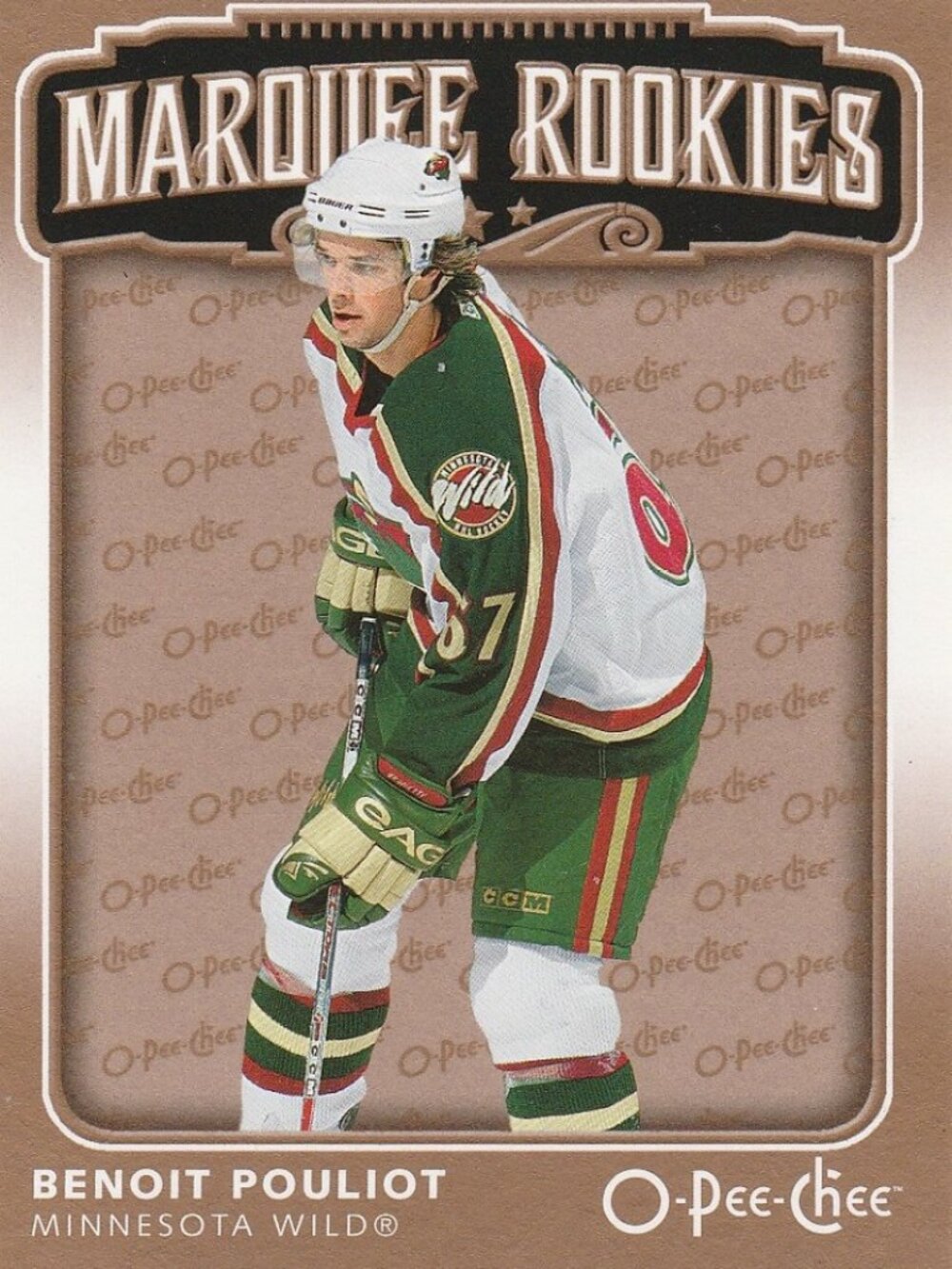 Benoit Pouliot - 2006/2007 O Pee Chee "Marquee Rookies" Hockey Card